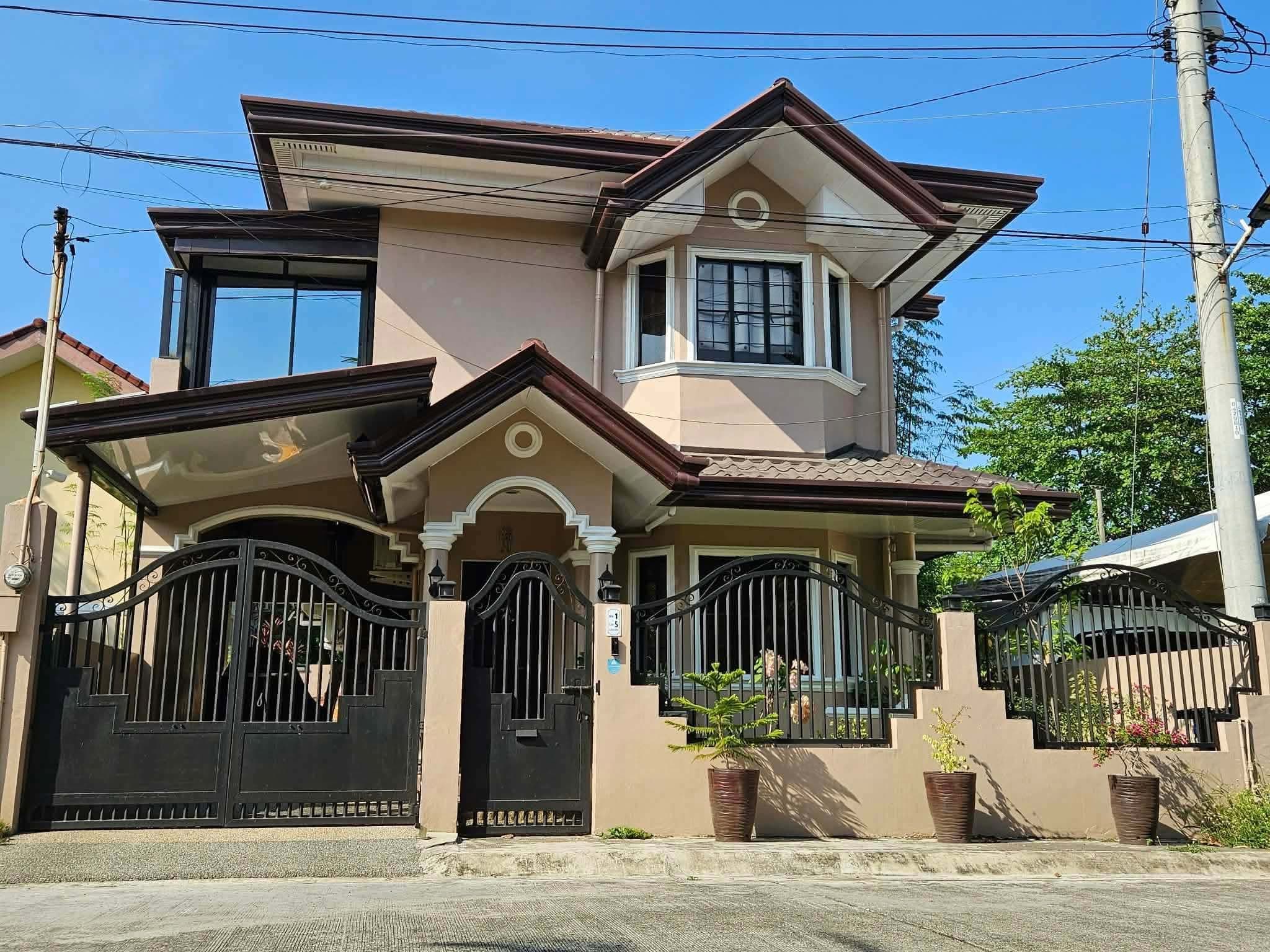 FULLY FURNISHED TWO STOREY HOUSE & LOT IN AN EXCLUSIVE SUBDIVISION FOR SALE